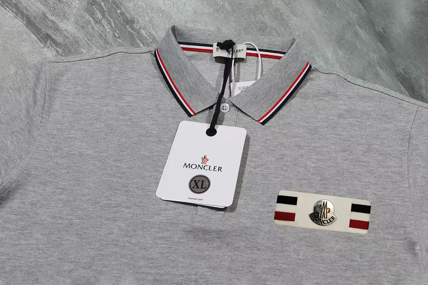 MONCLER~ 2026 New Arrival Quality POLO ， Breathable ， ， ， Quality。 ！ ， ！ LOGO Quality ：Black，White，Gray，Royal Blue Sizes：M~L~XL~2XL~3XL